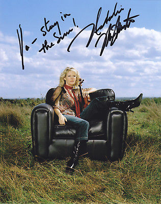 NATALIE MACMASTER SIGNED AUTOGRAPH FIDDLER 8X10 PHOTO  PROOF #4