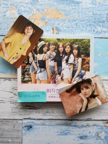 GFRIEND 5TH Mini Album PARALLEL Signed Autographed By All MEMBERS + 2 Photocards