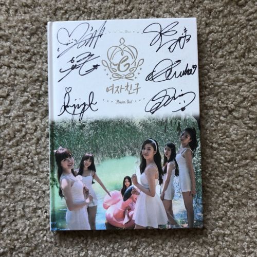 GFRIEND Flower Bud Album Signed All Members with Photocard
