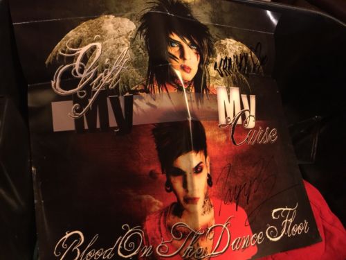 Botdf Blood On The Dance Floor My Gift My Curse Signed Poster