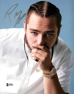 Post Malone Rapper Authentic Signed 8x10 Photo Autographed BAS #F69079