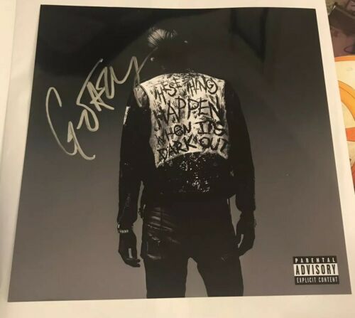 G-Eazy 12X12 Signed Album Cover Print These Things Happen When Its Dark Out