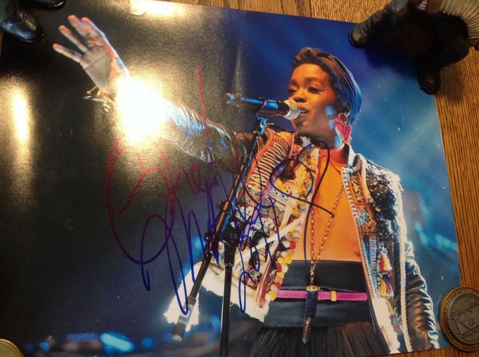 Lauryn Hill SIGNED Autographed 11x17 Photo Music Star Fugees Hip Hop  IN PERSON!