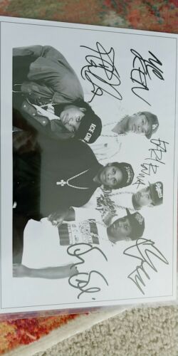 NWA Autograph 8 x 12