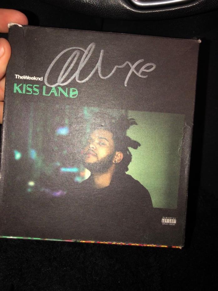 Signed The Weeknd Kiss Land Album