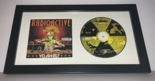 YELAWOLF SIGNED RADIOACTIVE CD ALBUM FRAMED AUTOGRAPH LOVE STORY (Eminem MGK)
