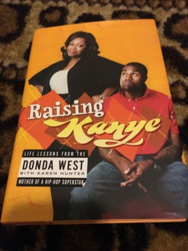 Raising Kayne Donda West Hardcover Book