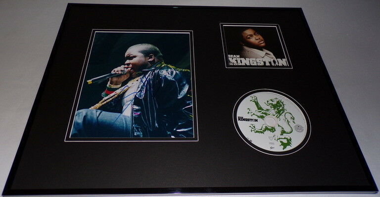 Sean Kingston Signed Framed 16x20 CD & Photo Set