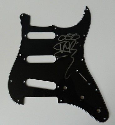 Vanilla Ice autographed Guitar Pick Guard signed