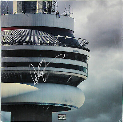 Drake Aubrey Graham Authentic Signed Views Album Cover W/ Vinyl JSA #Z63852