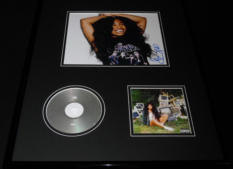 Sza Signed Framed 16x20 Ctrl CD & Photo Display JSA