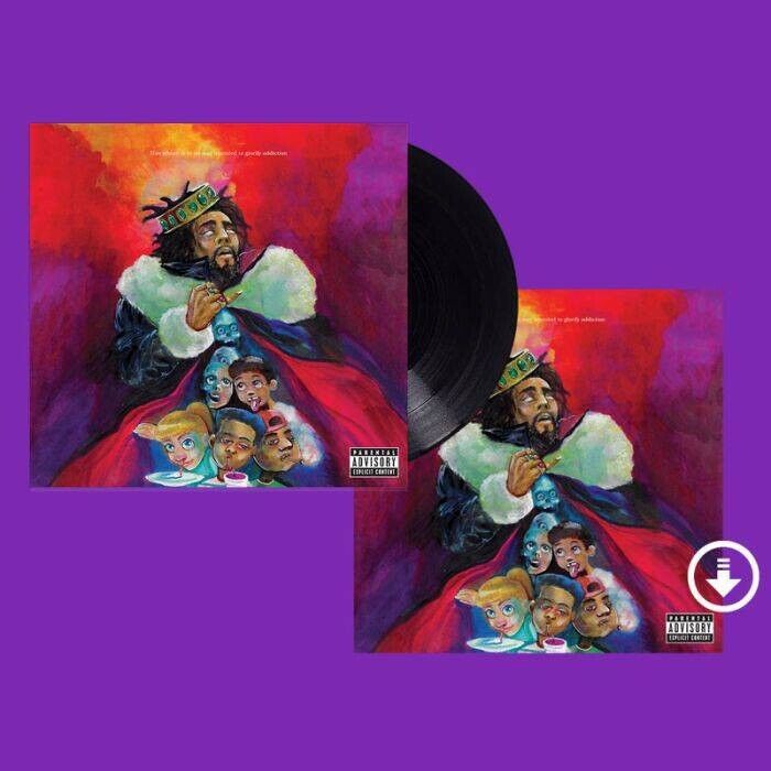 KOD Limited Edition Colour Vinyl Signed By J. Cole