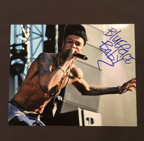 EXACT PROOF! BLUEFACE Signed Autographed 8x10 Photo THOTIANA Rapper Bleedem Baby