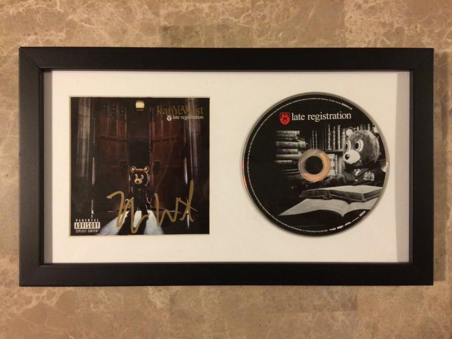 Kanye West Signed Cd Copy of Late Registration Authentic