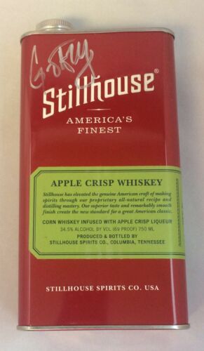 G-Eazy Signed Stillhouse Apple Crisp Whiskey Bottle BAS Autographed Gillum