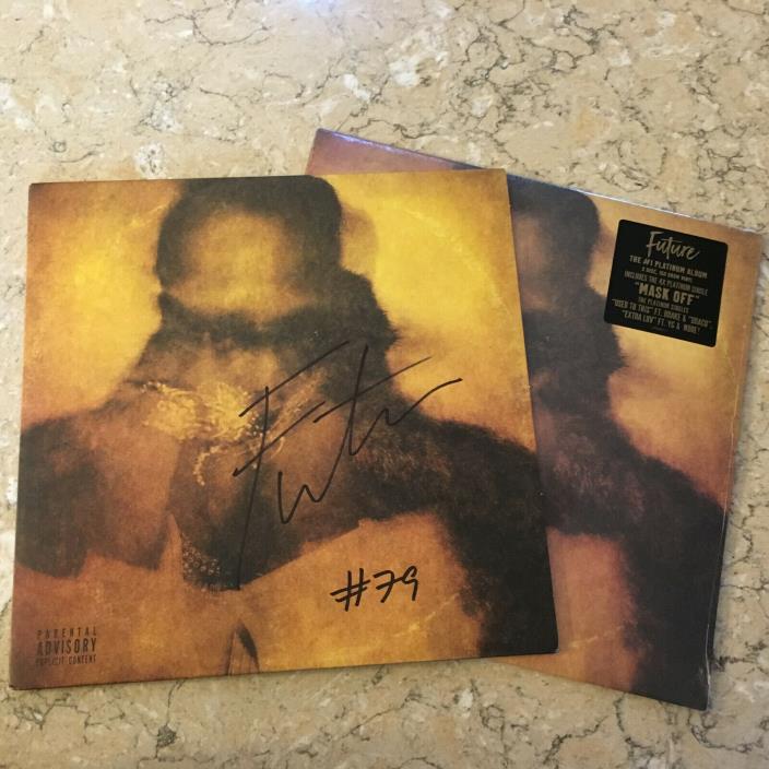 FUTURE HENDRIX Future 2x Vinyl LP Record Autographed Signed & Numbered