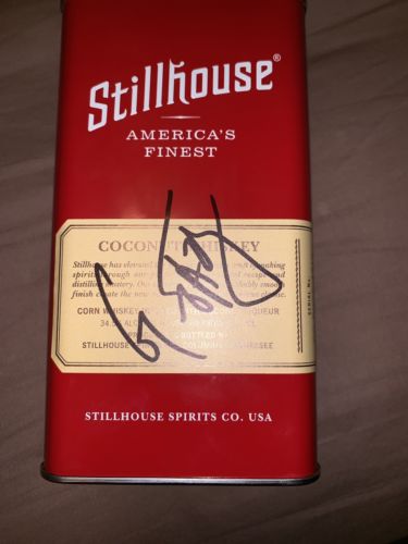 G Eazy Signed Stillhouse Whiskey Bottle Brand New