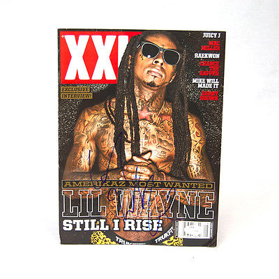Lil Wayne Signed XXL Magazine JSA LOA