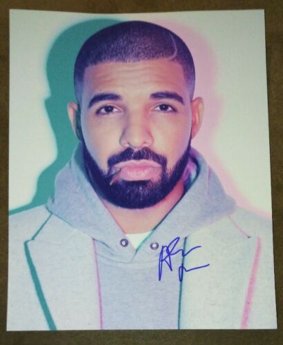 Drake Hand Signed Autograph 8x10 Photo COA Aubrey Graham Degrassi