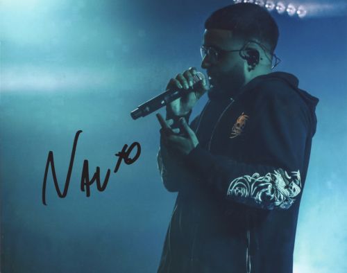 Nav Signed Autographed 8x10 Photo - XO - RARE!!!! +PROOF