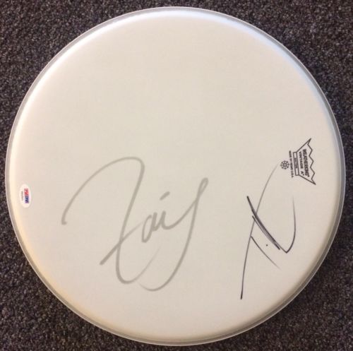 Tim McGraw Faith Hill Dual Signed Remo 14