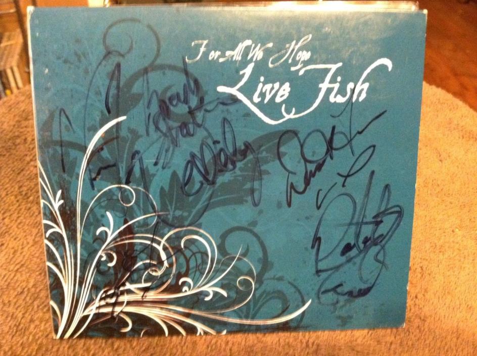 Live Fish CD For All We Hope 