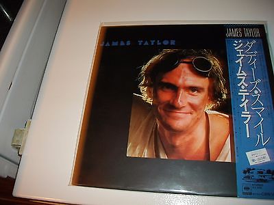 James Taylor Dad Loves His Work JAPAN audiophile OBI +INSERT L@@K!