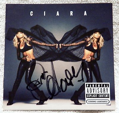 Ciara Signed Self Titled Signed CD Booklet With Brand New Still Sealed CD Auto