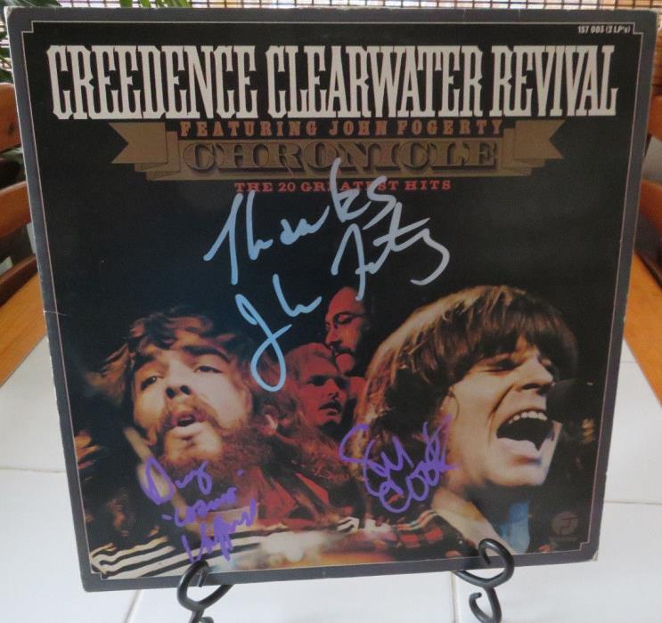 Creedence Clearwater Revival CCR  Signed 