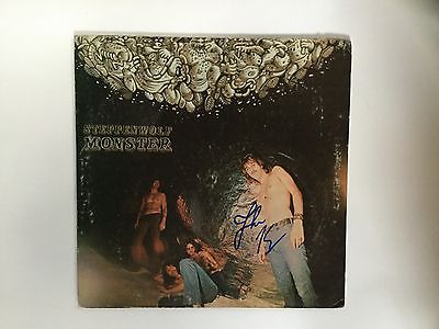 Steppenwolf signed John Kaye lp Monster