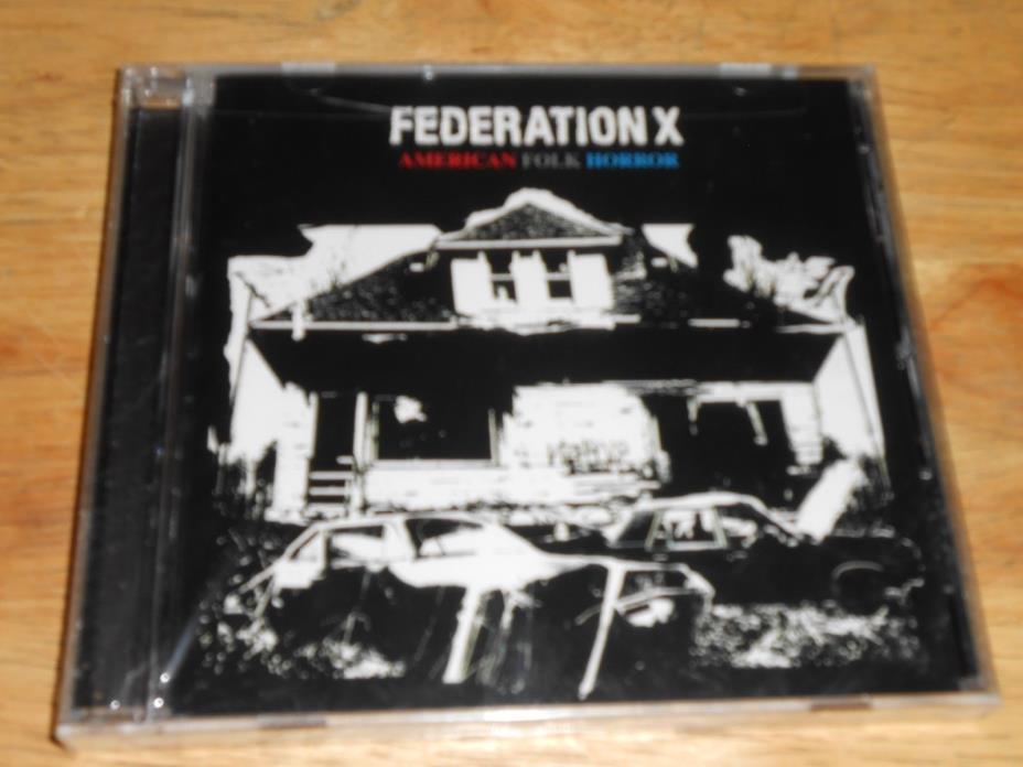 FEDERATION X American Folk Horror CD w/Ben Wildenhaus, B Badgley, Beau Boyd 2001