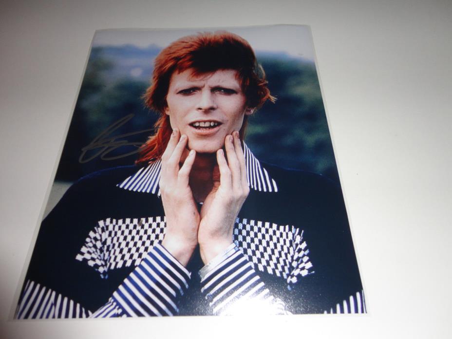 David Bowie Signed 8x10 Photo Original Autograph