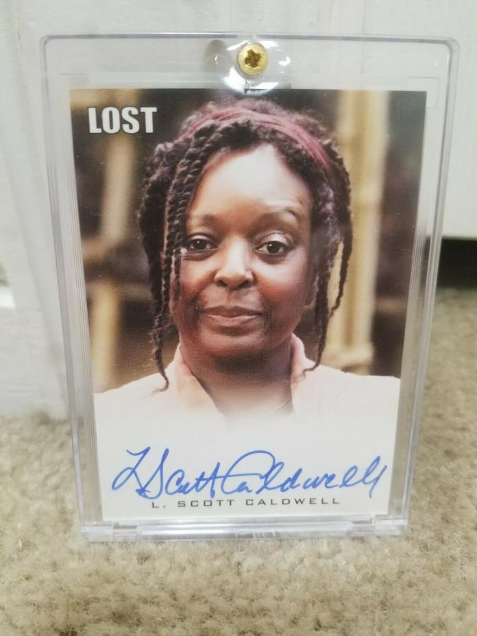 Rittenhouse LOST L. Scott Caldwell as Rose autograph card