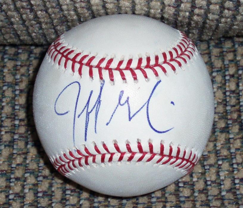 JEFF GARLIN-Autographed/Signed OMLB BASEBALL-CHICAGO CUBS-FIRST PITCH