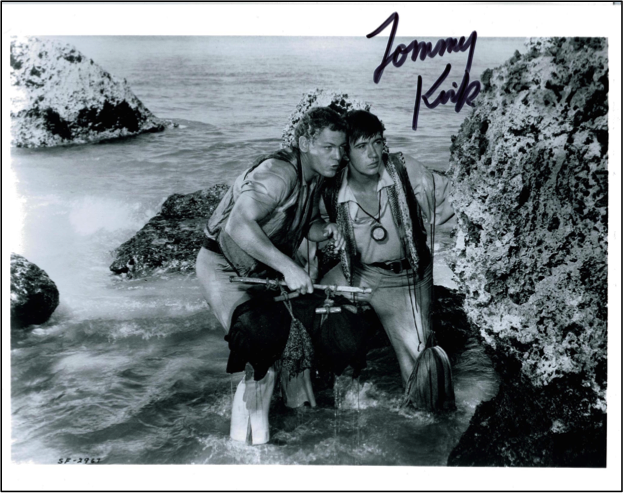 Swiss Family Robinson, Tommy Kirk - Authentically signed photo