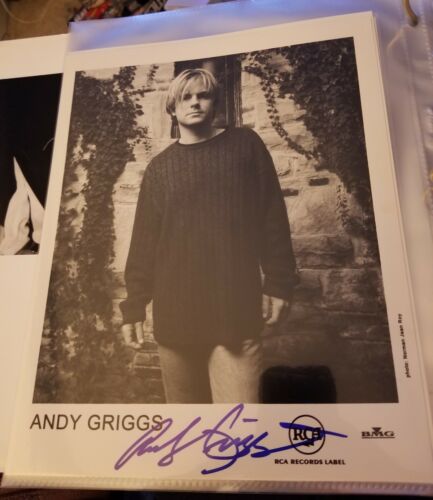 Andy Griggs Signed 8x10 Photo