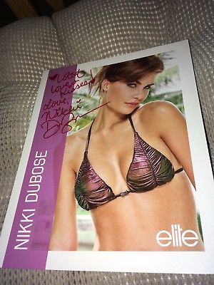 Nikki Dubose Model Speaker Signed 7