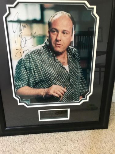 Tony Soprano 16×18 Autographed Picture With Frame