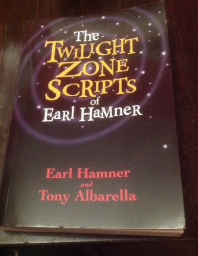 Autograph  Twilight Zone Earl Hammer Script Book Showcase