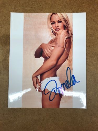 Pam Anderson Signed 8x10 Photo