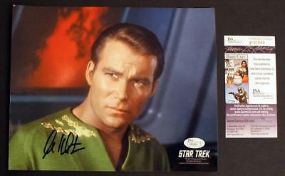 WILLIAM SHATNER SIGNED JSA Autographed 8x10 PHOTO Star Trek Enterprise Kirk 11