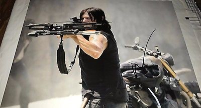 Norman Reedus The Walking Dead Hand Signed 11x14 Photo Autographed COA Proof