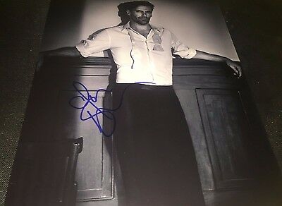 Jon Hamm Mad Men Actor B&W Hand Signed 11x14 Photo Autographed COA Look
