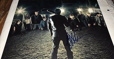 Jeffrey Dean Morgan The Walking Dead Hand Signed 11x14 Autographed Photo W/COA
