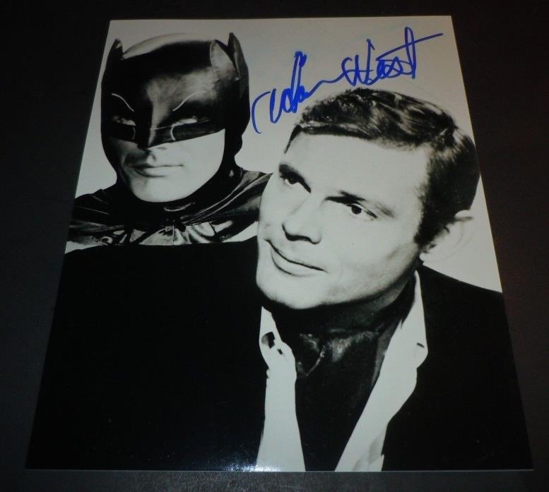 ADAM WEST~Batman~Signed 8x10 Photo~Authentic Autograph~Bruce Wayne~BATMAN