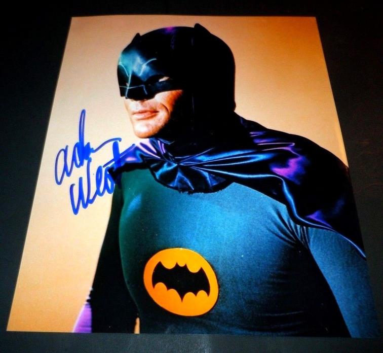 ADAM WEST~Batman~Signed 8x10 Photo~Authentic Autograph~Bruce Wayne~BATMAN~3