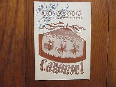 RONALD  CHETWOOD  Signed  1947  Majestic Theatre Playbill  (