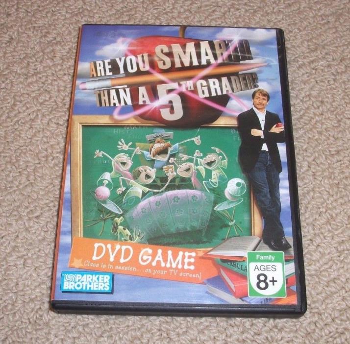 Are You Smarter Than A 5th Grader(DVD GAME) DVD Cover SIGNED by Jeff Foxworthy!