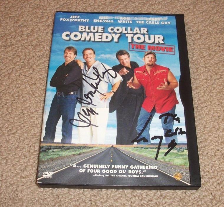 Blue Collar Comedy Tour The Movie DVD *CASE SIGNED* Larry & Jeff Signed!