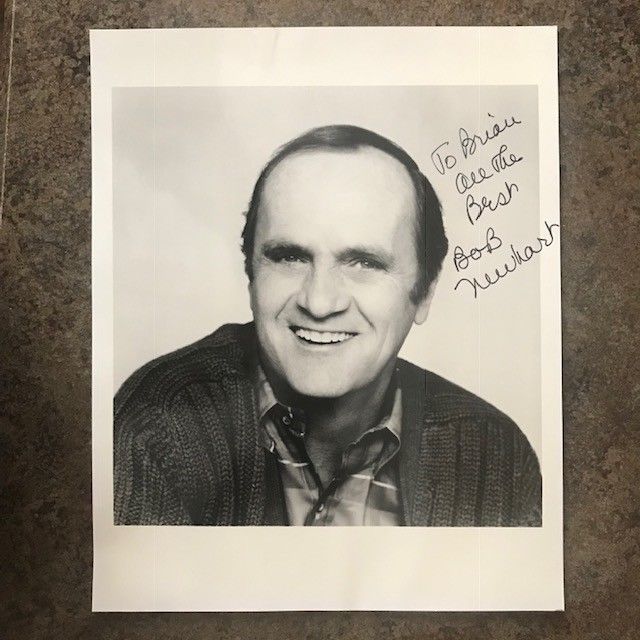 8X10 hand signed & inscribed photo autographed by LEGEND BOB NEWHART